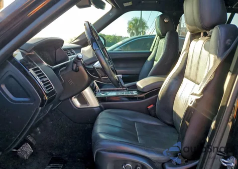 2017 Land Rover Range Rover Hse из США, поврежденный, VIN SALGS2FV5HA369801